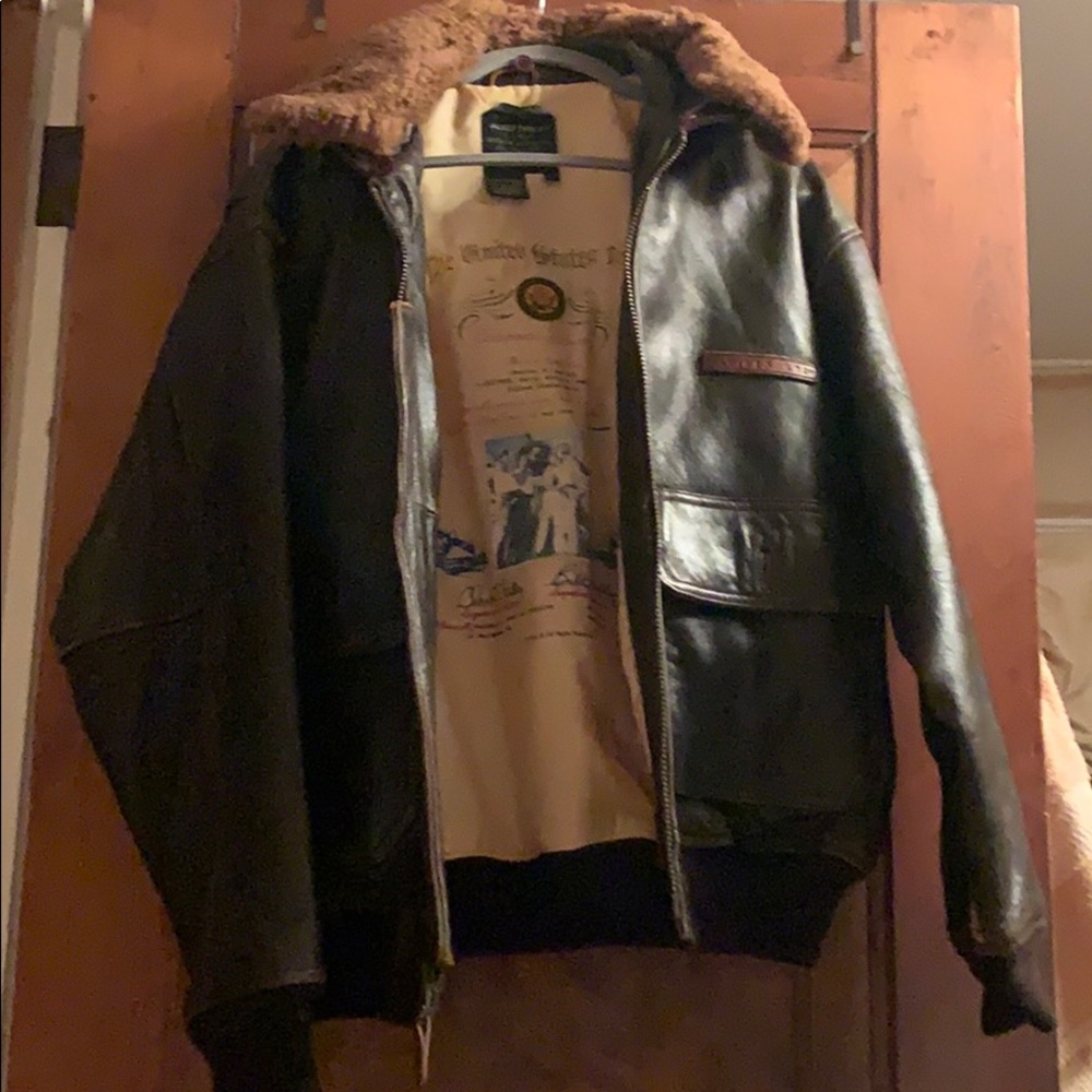 Avirex G1 limited edition leather jacket